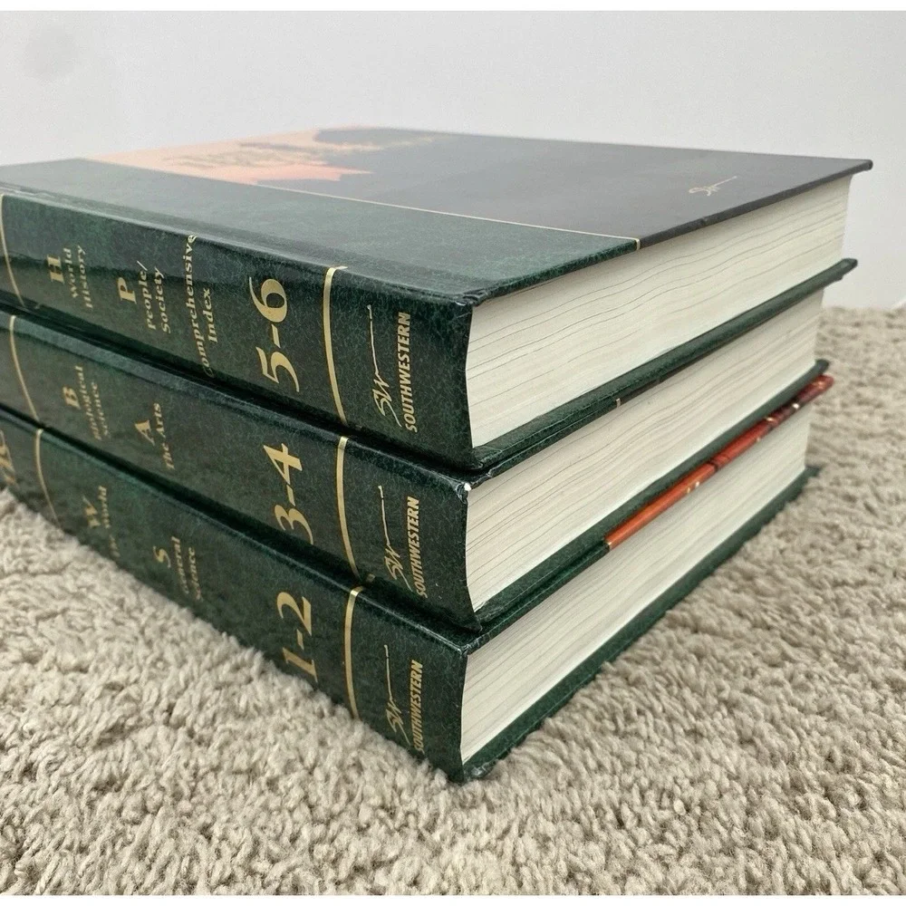 The Learning Companion TLC Book Set Vol 1-6 Southwestern 1999‎ History